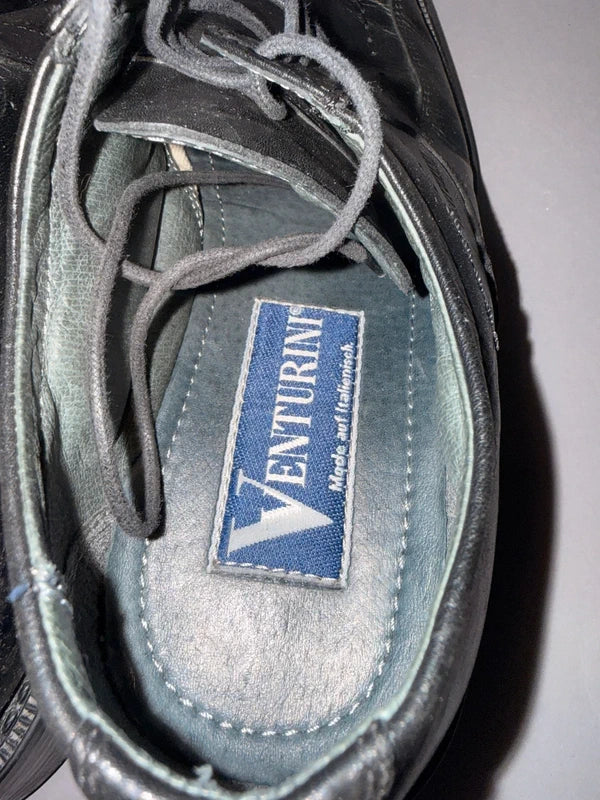 Venturini fekete alkalmi cipő 40