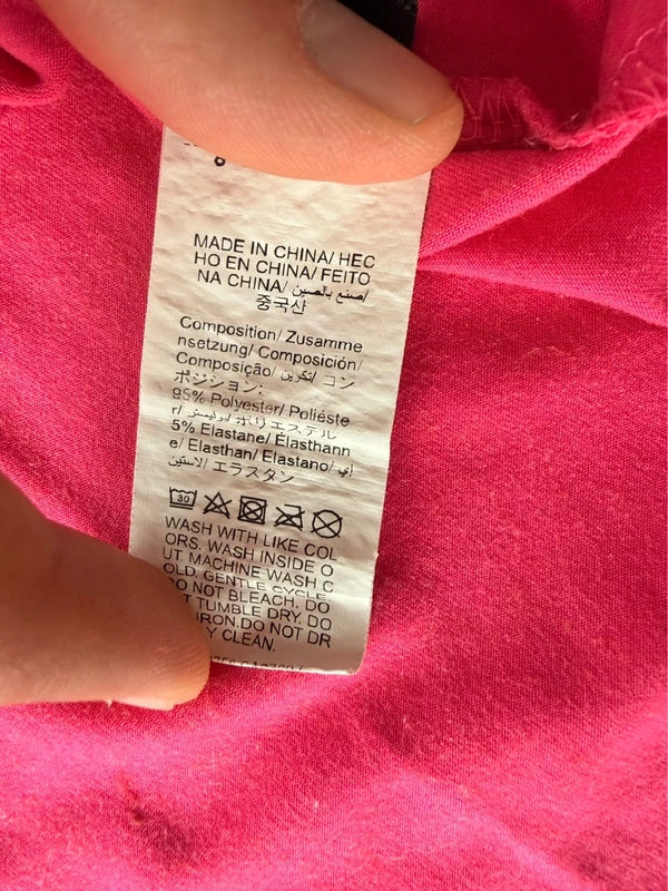 Shein pink pillangós póló L