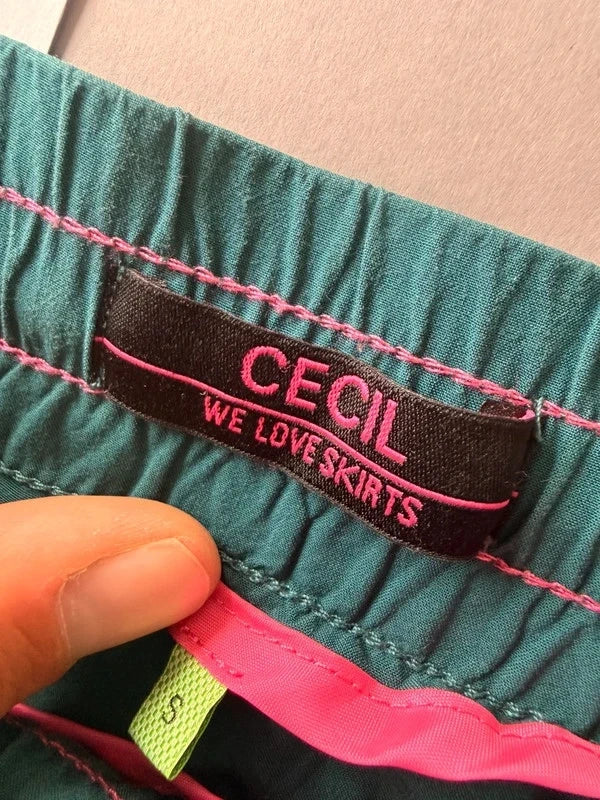 CECIL türkiz fürdőruha szoknya – S
