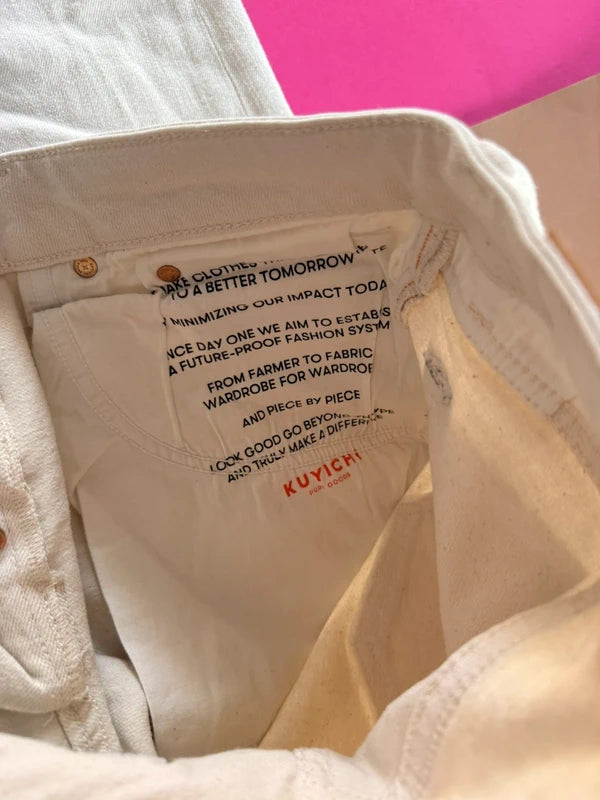 Kuyichi törtfehér regular slim farmer – 32/32