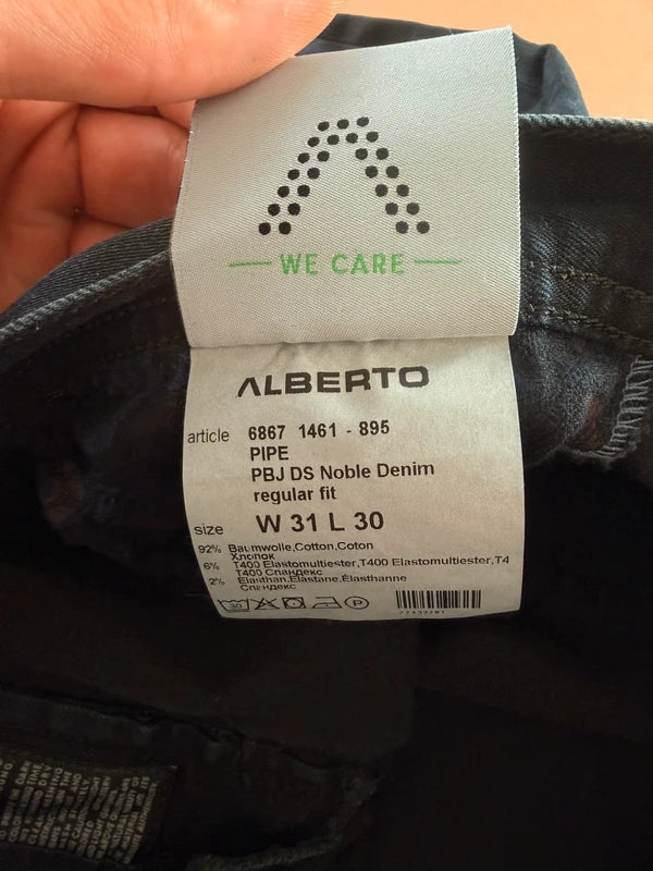 Alberto Pipe PBJ DS Noble Denim farmer – W31/L30