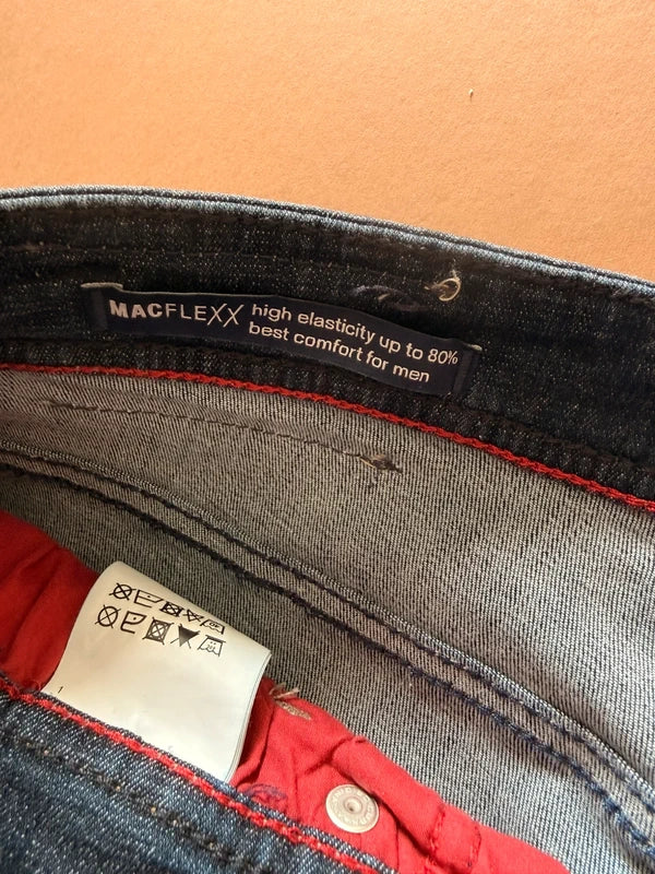 MAC Jeans sötétkék regular fit farmer – W33/L30