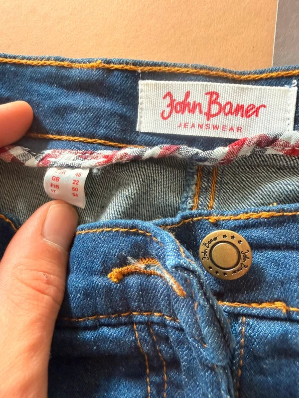 John Baner férfi kék farmer W48