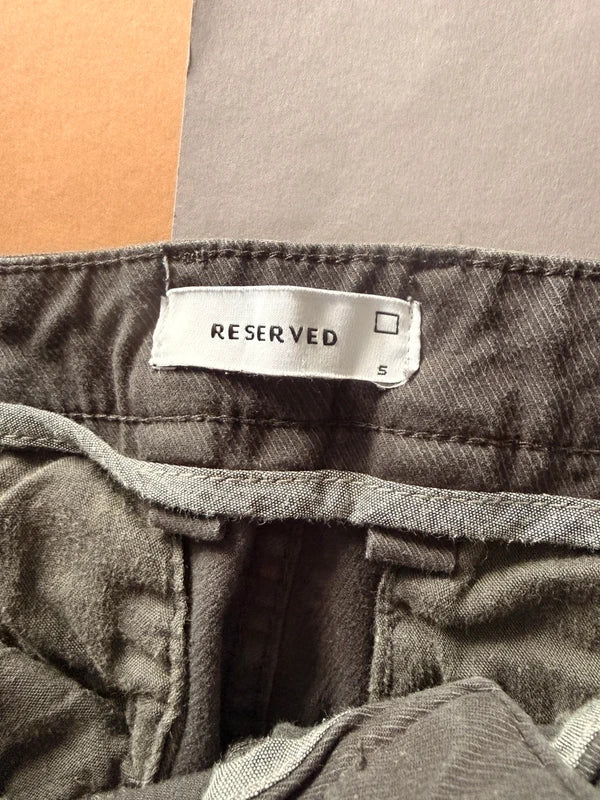 Reserved sötétszürke slim fit chino nadrág – W39