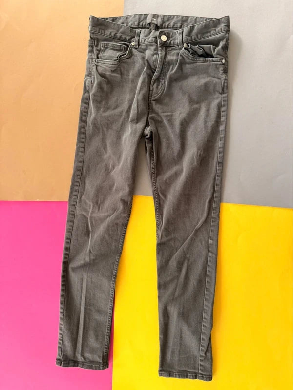 H&M szürke slim fit farmer – W30/L32