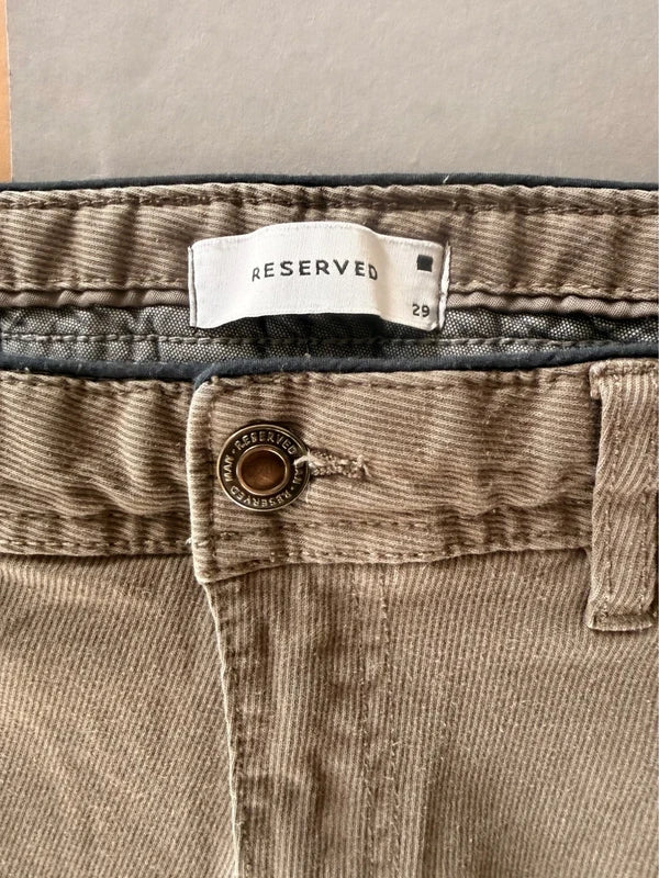 Reserved bézs slim nadrág – W29