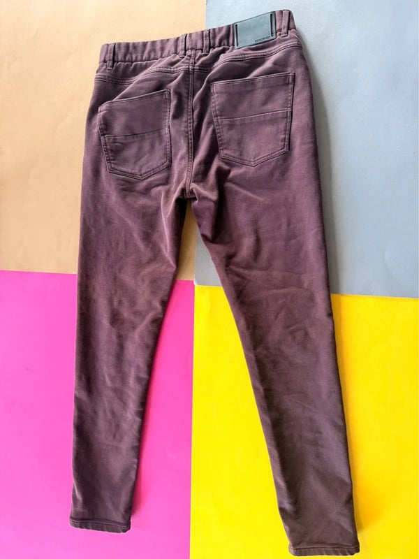 Reserved bordó slim fit nadrág – 30
