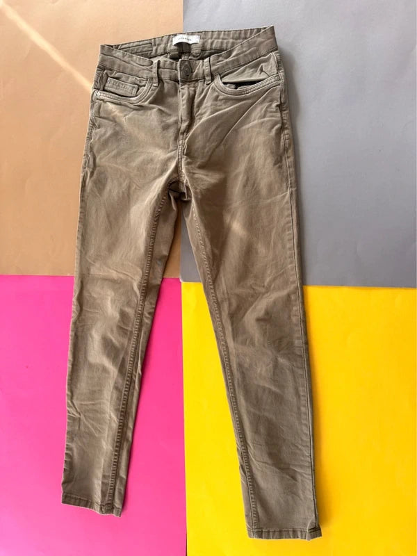 Reserved bézs slim fit nadrág – 29