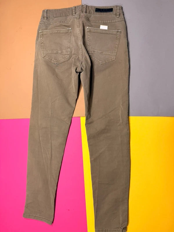 Reserved bézs slim fit nadrág – 29