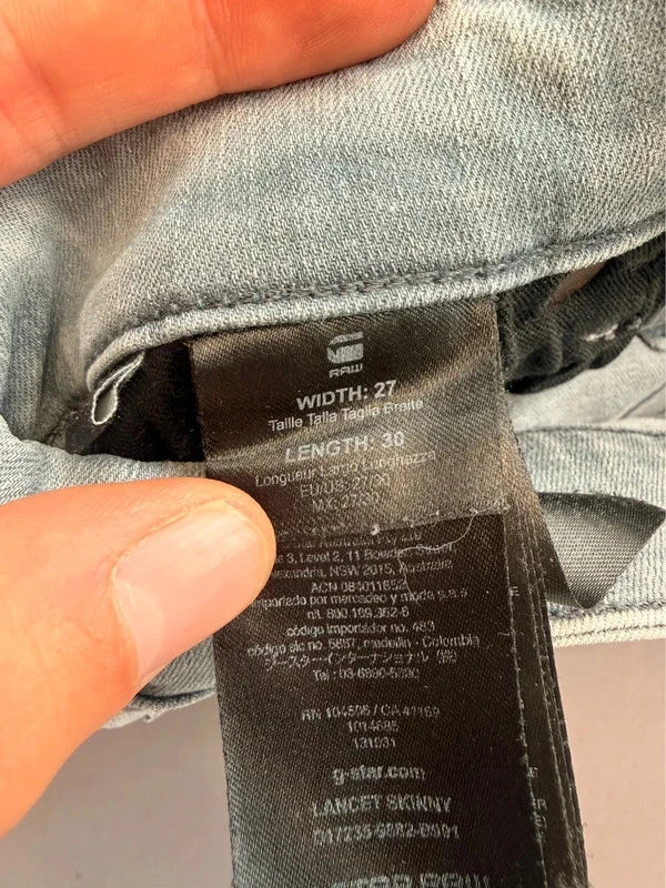 G-Star Raw Lynn skinny farmer – W27/L30