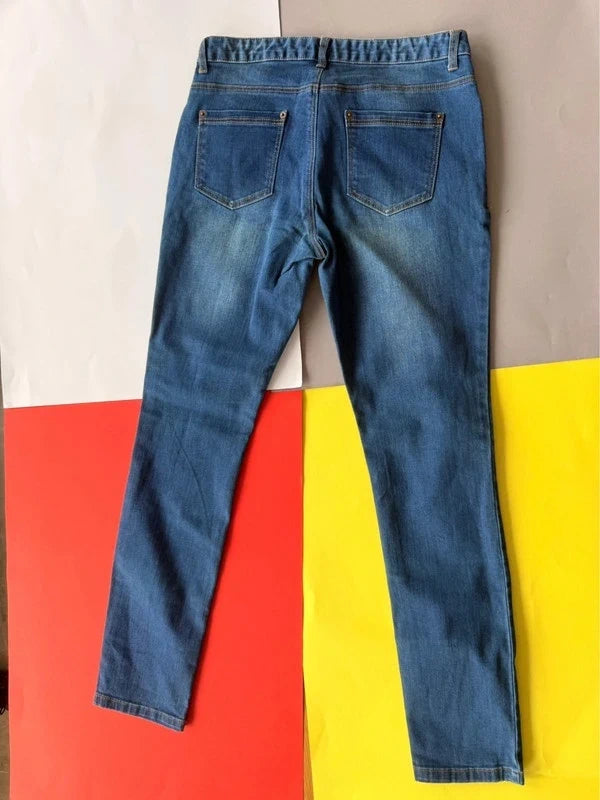 Tchibo kék skinny farmer – L