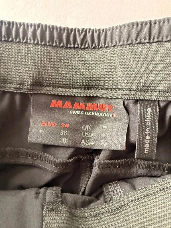 Mammut fekete technikai túranadrág – XS / EU34