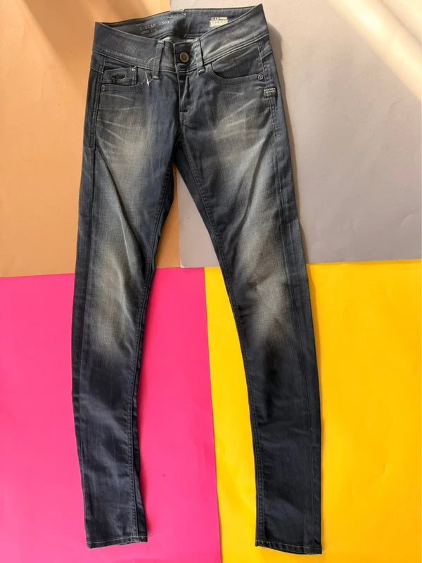 G-Star Raw sötétszürke skinny farmer – W25 / L32