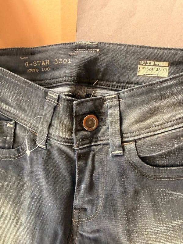 G-Star Raw sötétszürke skinny farmer – W25 / L32