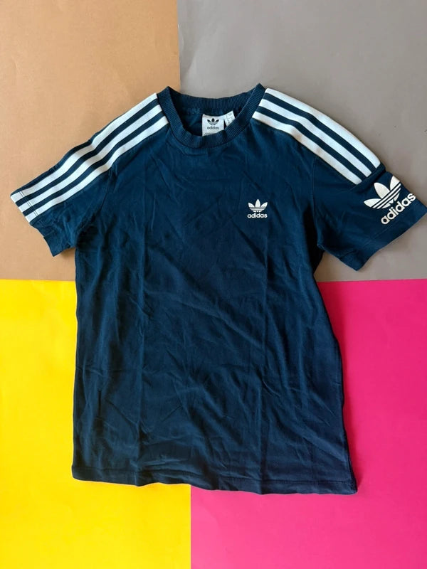 Adidas Originals póló – sötétkék / fehér XS-S