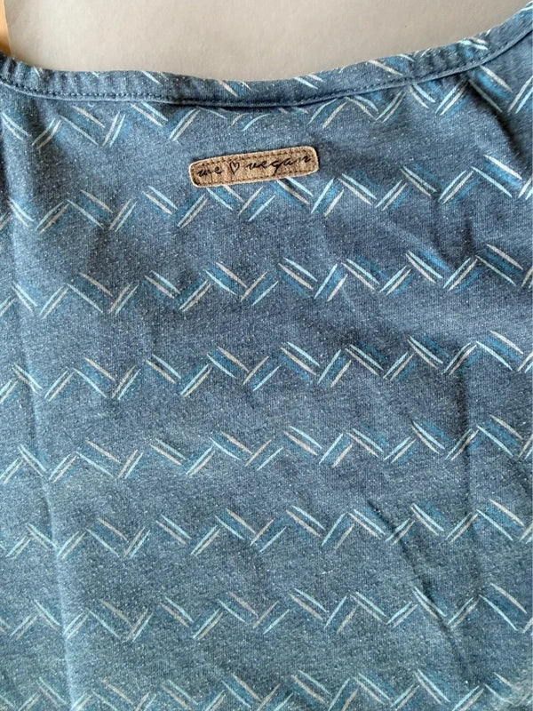 Ragwear női felső – kék geometrikus mintás XS