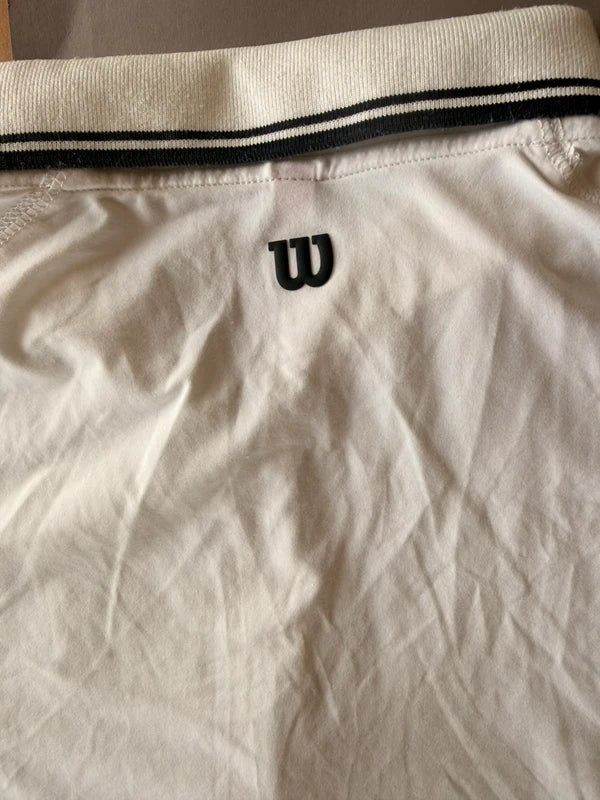 Wilson női sportpóló – fehér galléros S